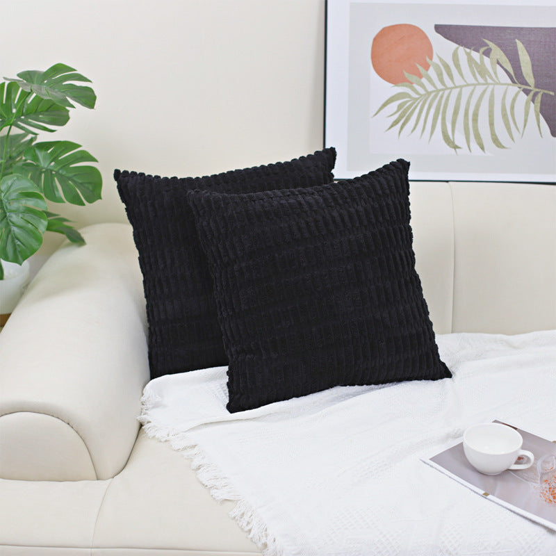 Cozy Corduroy Striped Pillow Covers for Warm Living