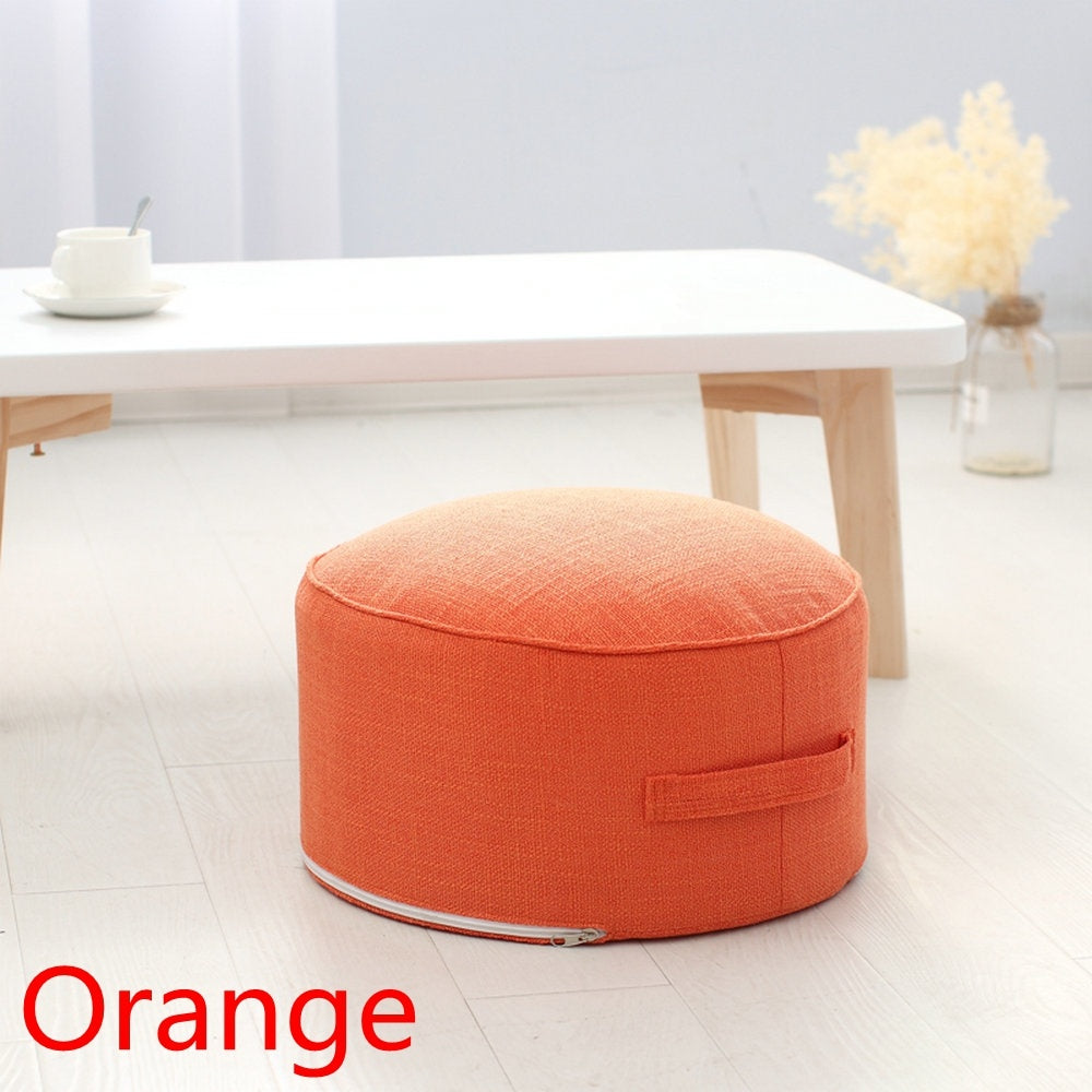 Fabric Pouf Seat — Soft Style for Living Spaces
