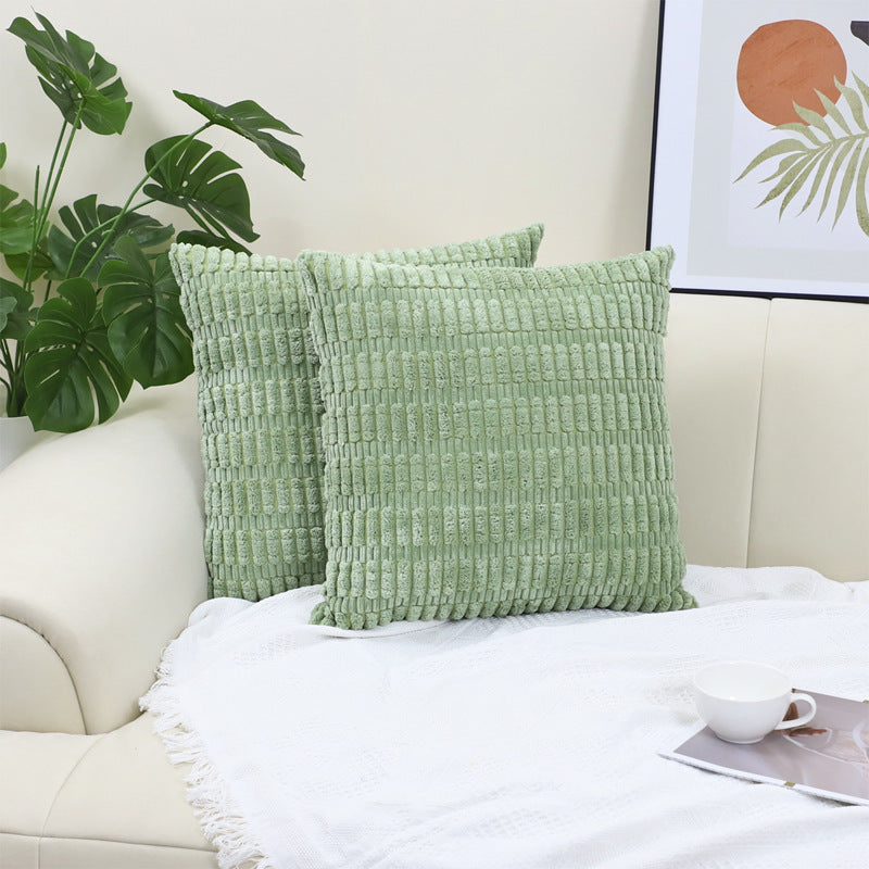 Cozy Corduroy Striped Pillow Covers for Warm Living