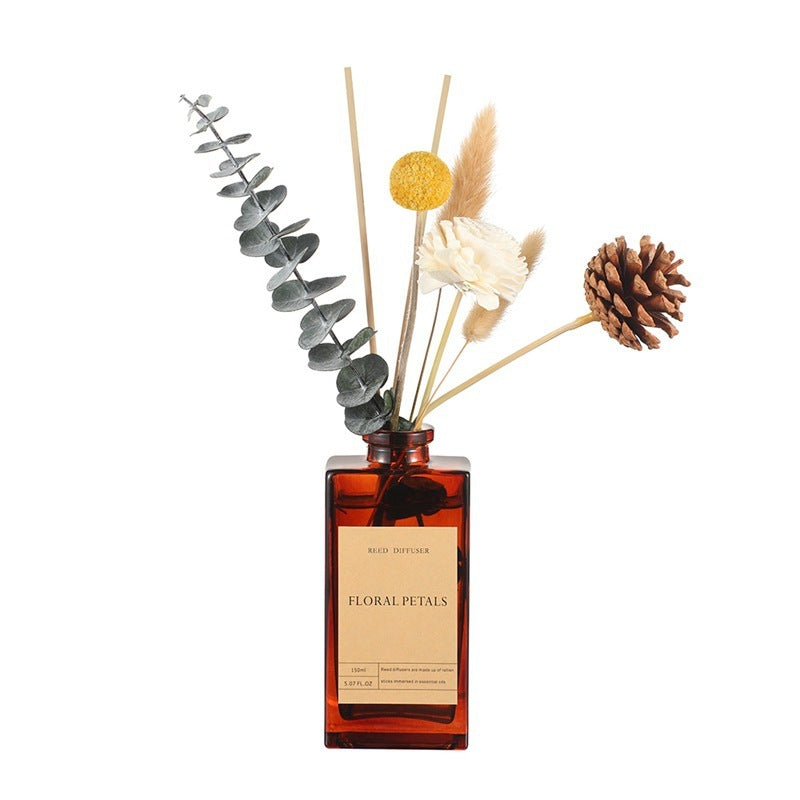 Vintage Reed Diffuser — Natural Fragrance with Floral Beauty