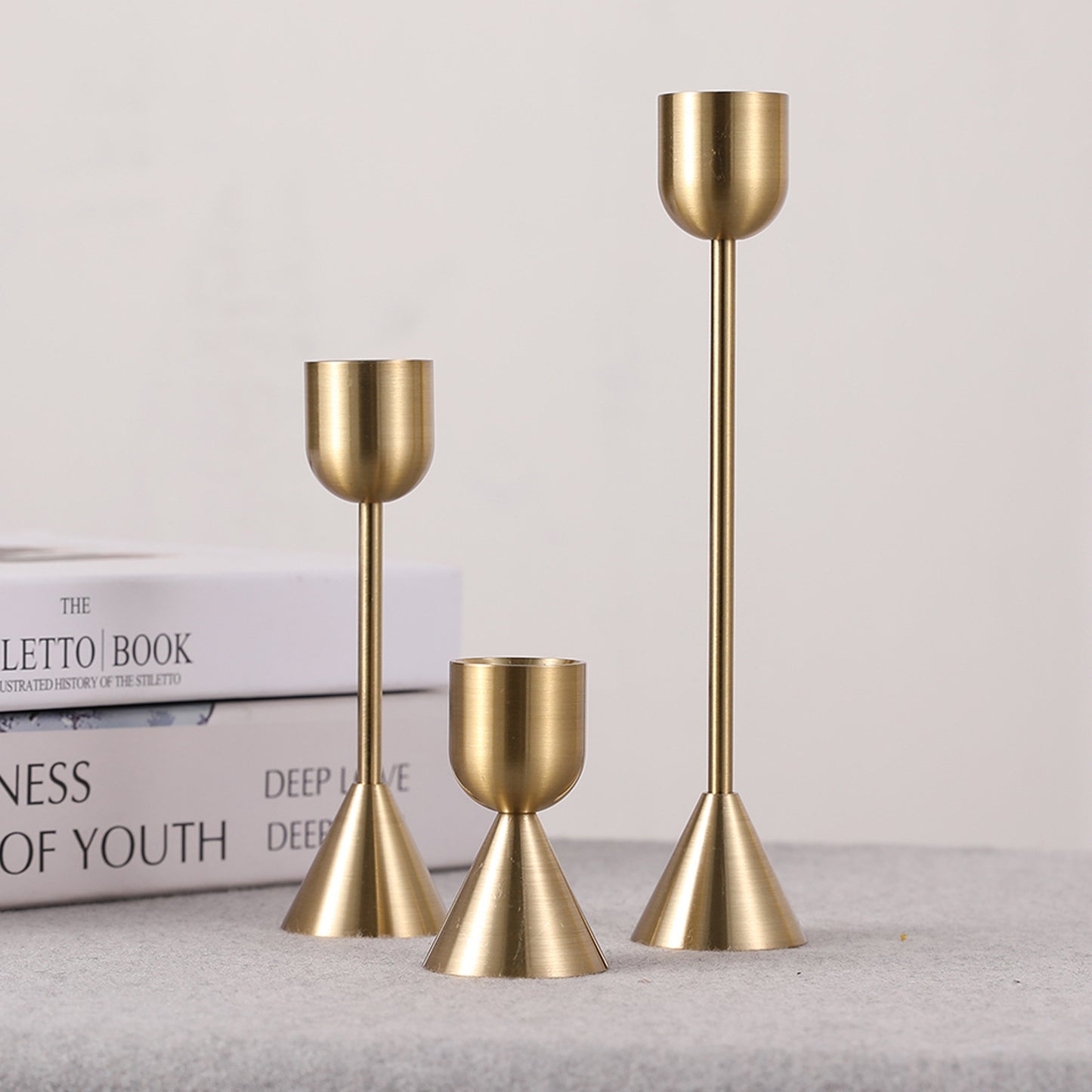 Vintage Metal Candle Holder — Cozy Glow for Any Space