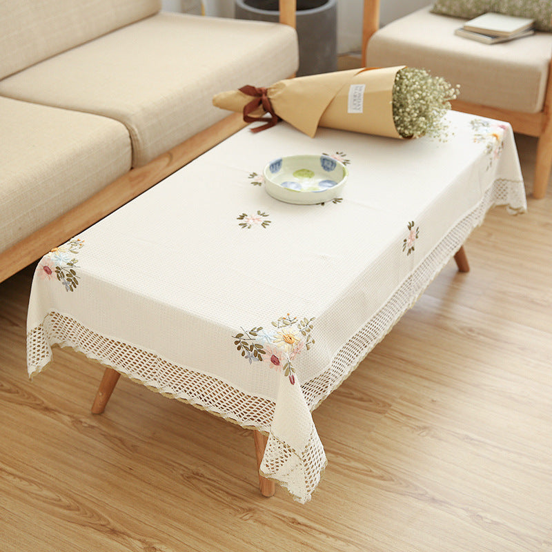 Elegant Fabric Tablecloth — Bring Warmth to Your Home