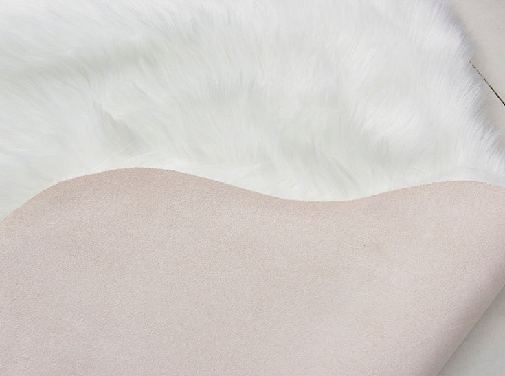 Plush bedside Throw Rug — Warmth and Style Combined