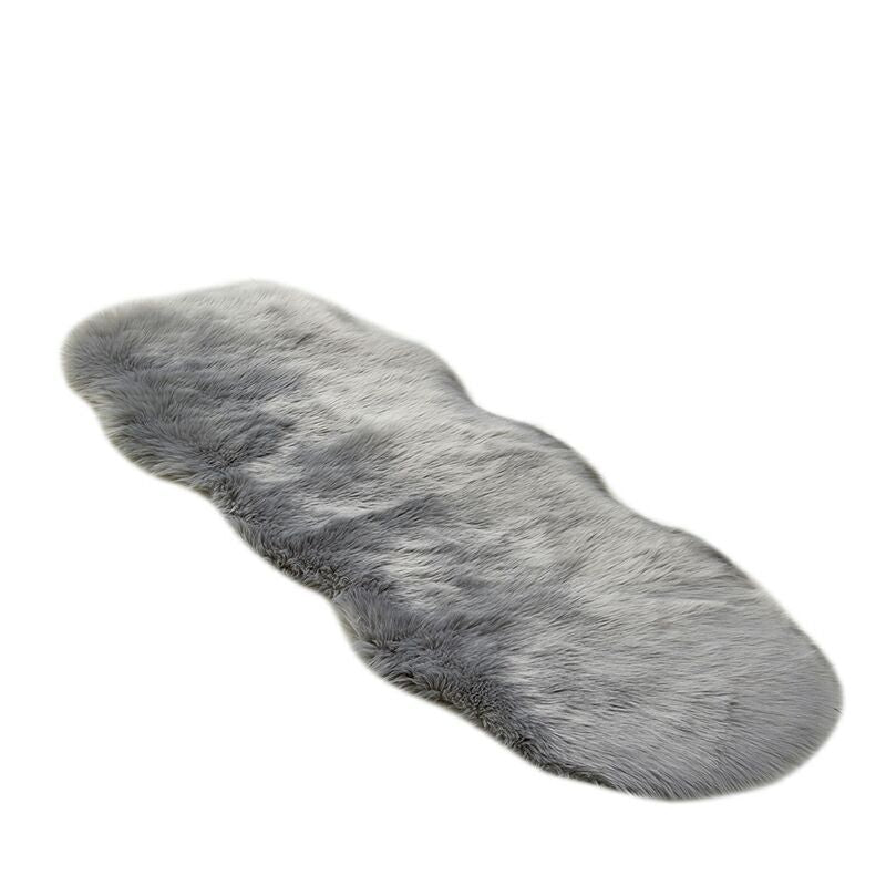 Plush bedside Throw Rug — Warmth and Style Combined