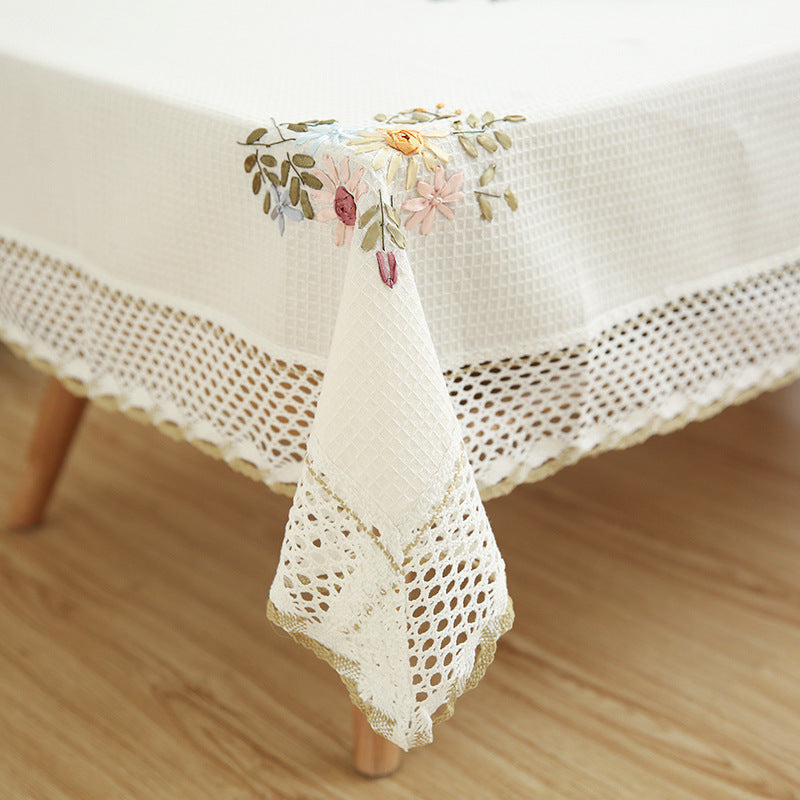 Elegant Fabric Tablecloth — Bring Warmth to Your Home
