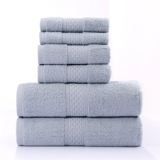 Cotton Bath Towel Set — Gentle Warmth for Daily Indulgence