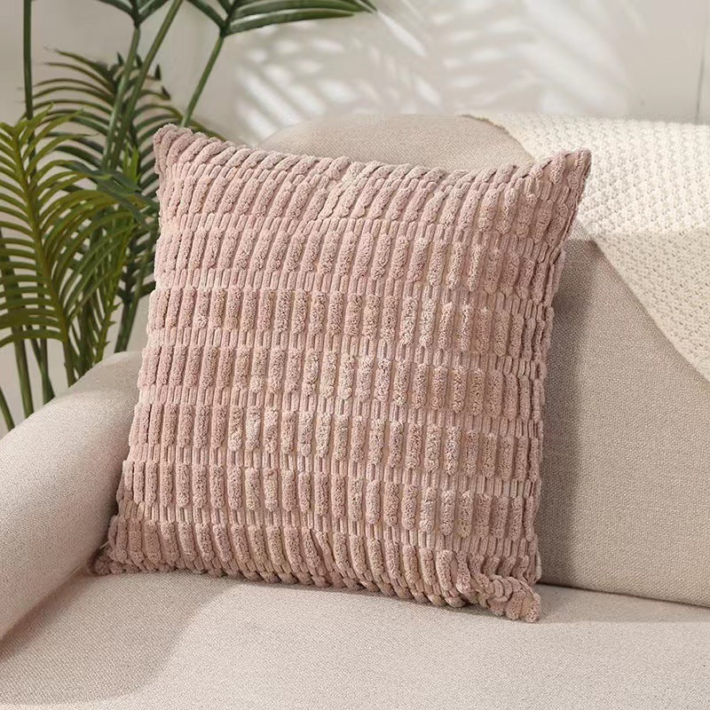 Cozy Corduroy Striped Pillow Covers for Warm Living