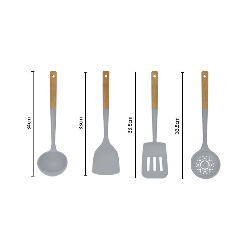 Heat-Resistant Silicone Utensil Set — Cook with Comfort