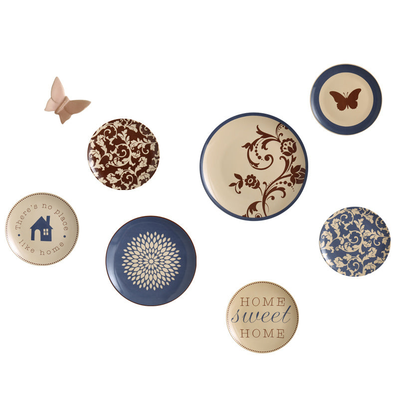 Ceramic Wall Plate — Artistic Charm for Cozy Spaces
