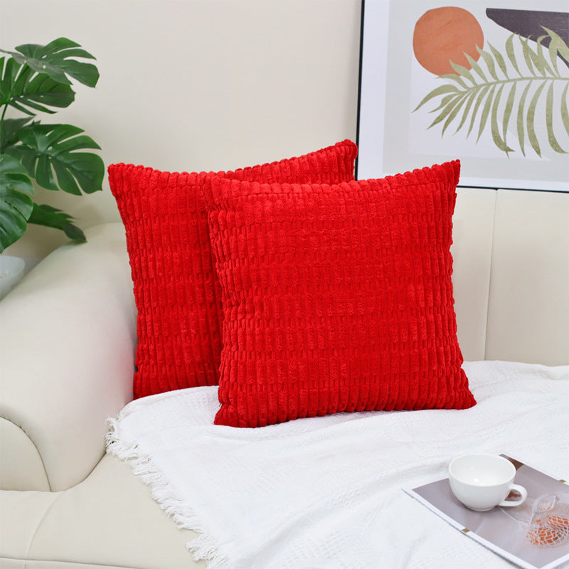 Cozy Corduroy Striped Pillow Covers for Warm Living