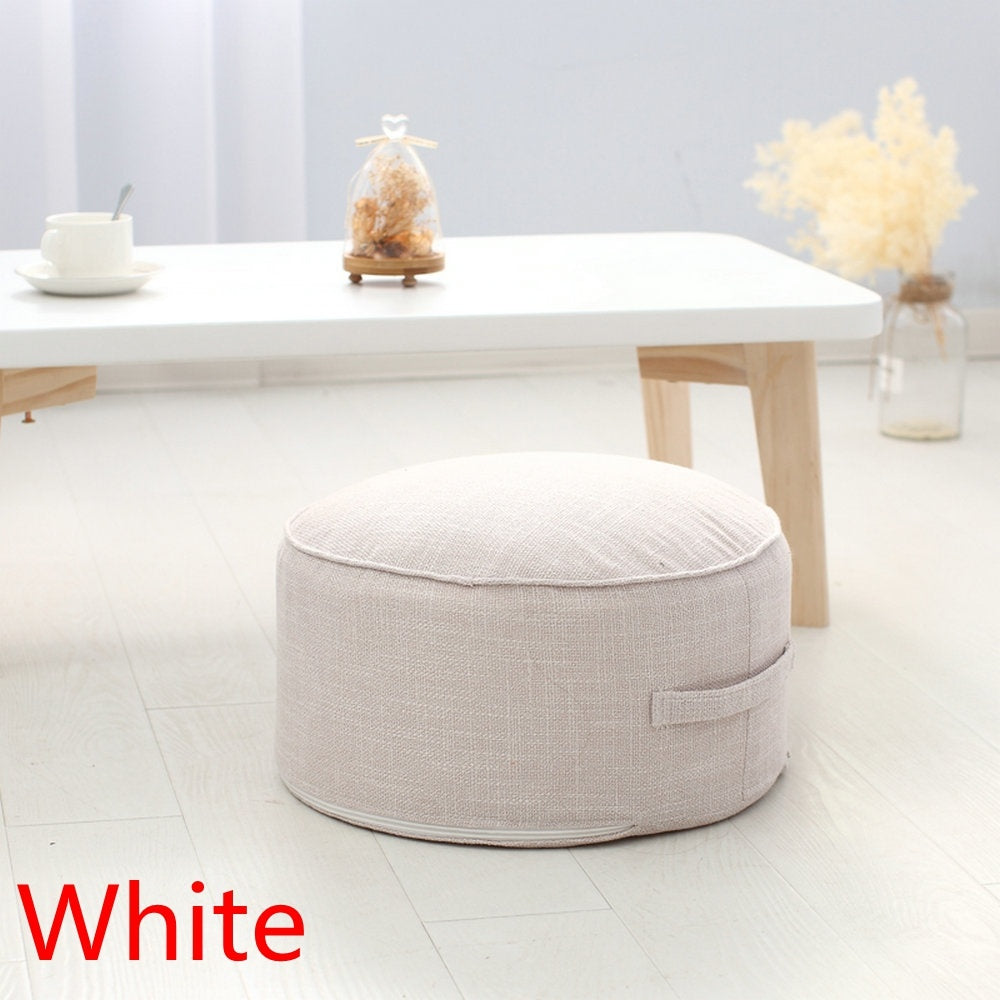 Fabric Pouf Seat — Soft Style for Living Spaces