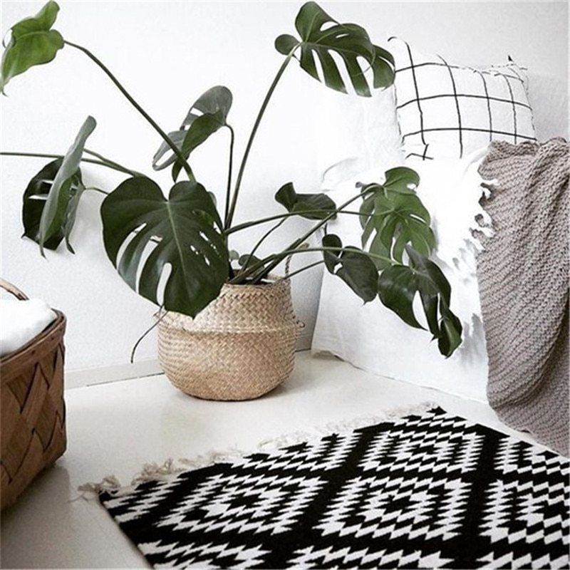 Natural Fiber Storage Basket — Organize with Warmth