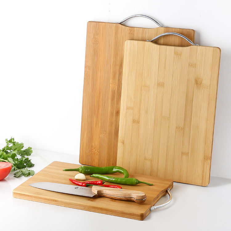 Thick Bamboo Cutting Board — Natural, Durable Kitchen Essential