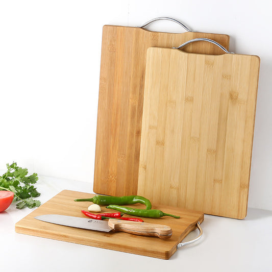 Thick Bamboo Cutting Board — Natural, Durable Kitchen Essential