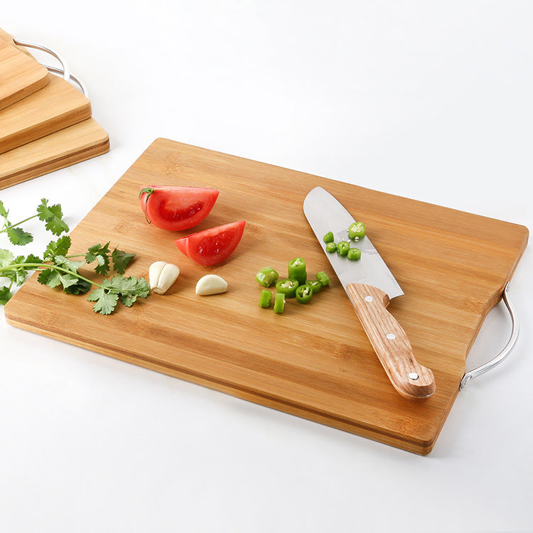 Thick Bamboo Cutting Board — Natural, Durable Kitchen Essential