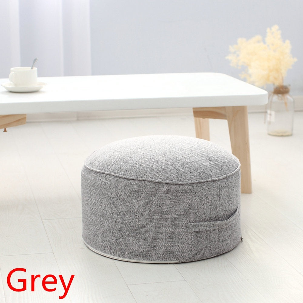 Fabric Pouf Seat — Soft Style for Living Spaces
