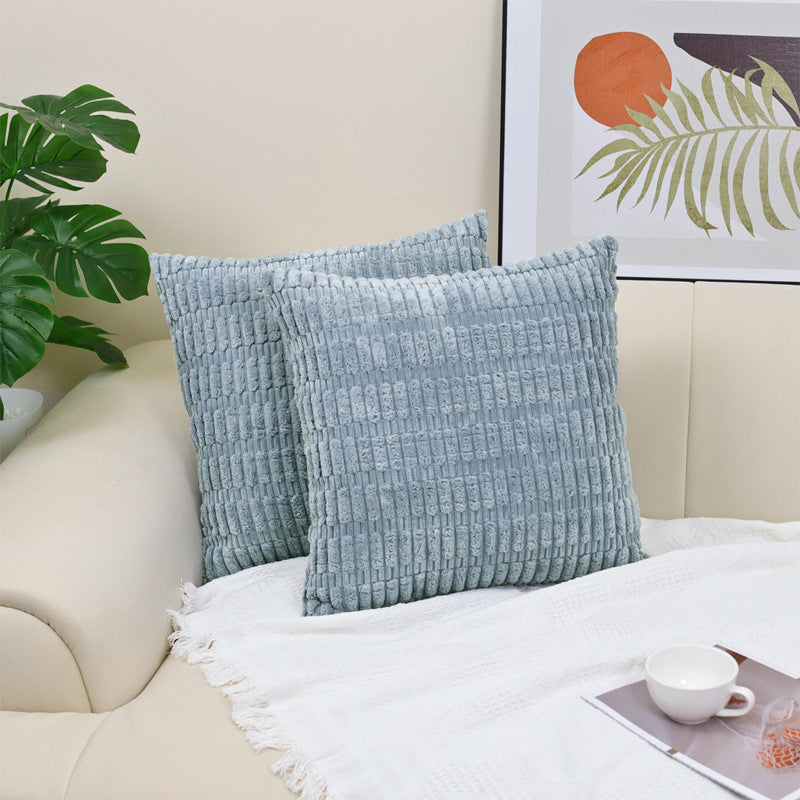 Cozy Corduroy Striped Pillow Covers for Warm Living