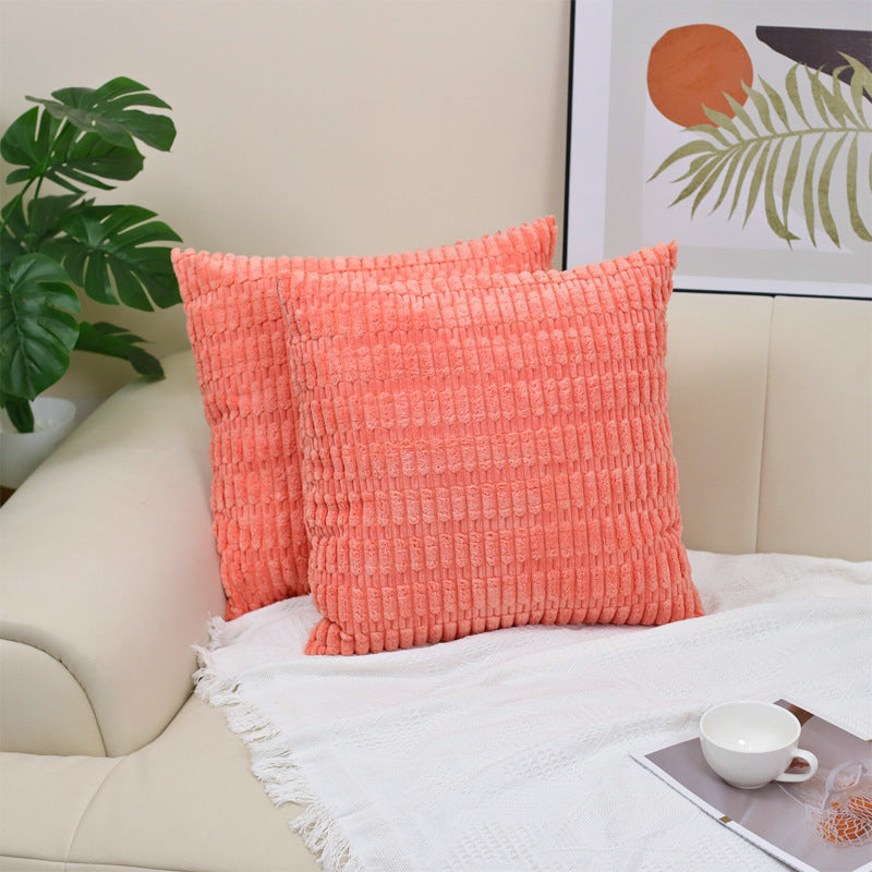Cozy Corduroy Striped Pillow Covers for Warm Living
