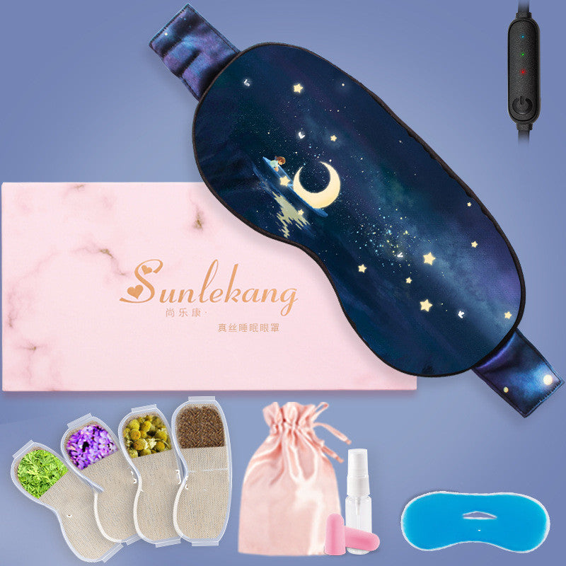 Hot Compress Eye Mask — Cozy Relief and Deep Relaxation