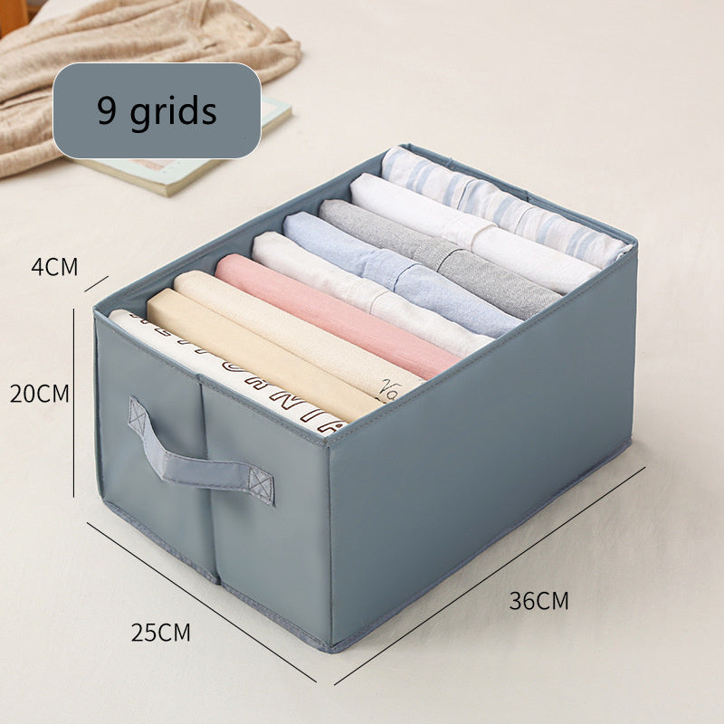 Foldable Clothes Organizer — Keep Drawers Clean and Tidy
