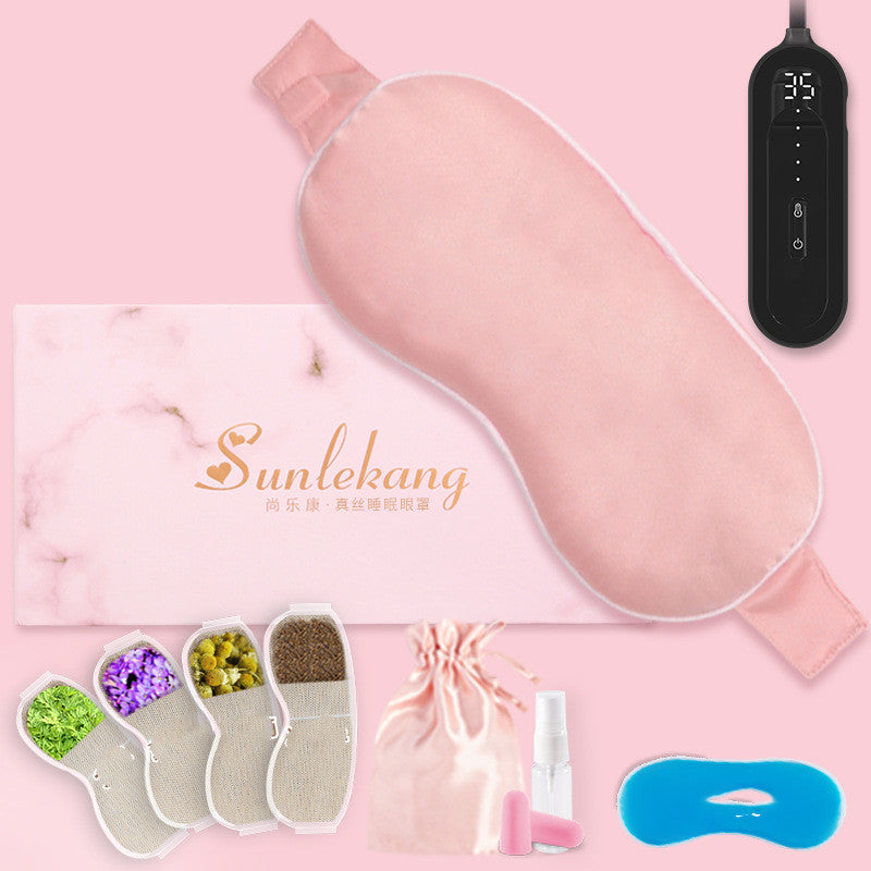 Hot Compress Eye Mask — Cozy Relief and Deep Relaxation