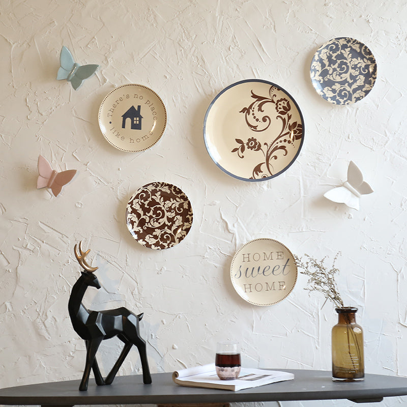 Ceramic Wall Plate — Artistic Charm for Cozy Spaces