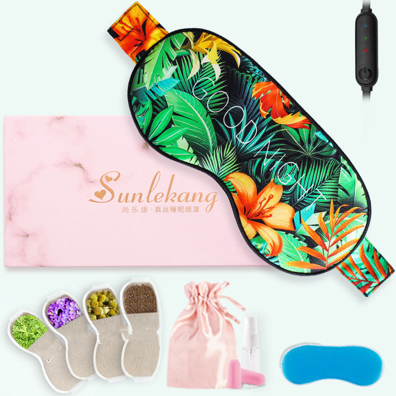 Hot Compress Eye Mask — Cozy Relief and Deep Relaxation