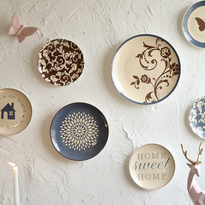 Ceramic Wall Plate — Artistic Charm for Cozy Spaces