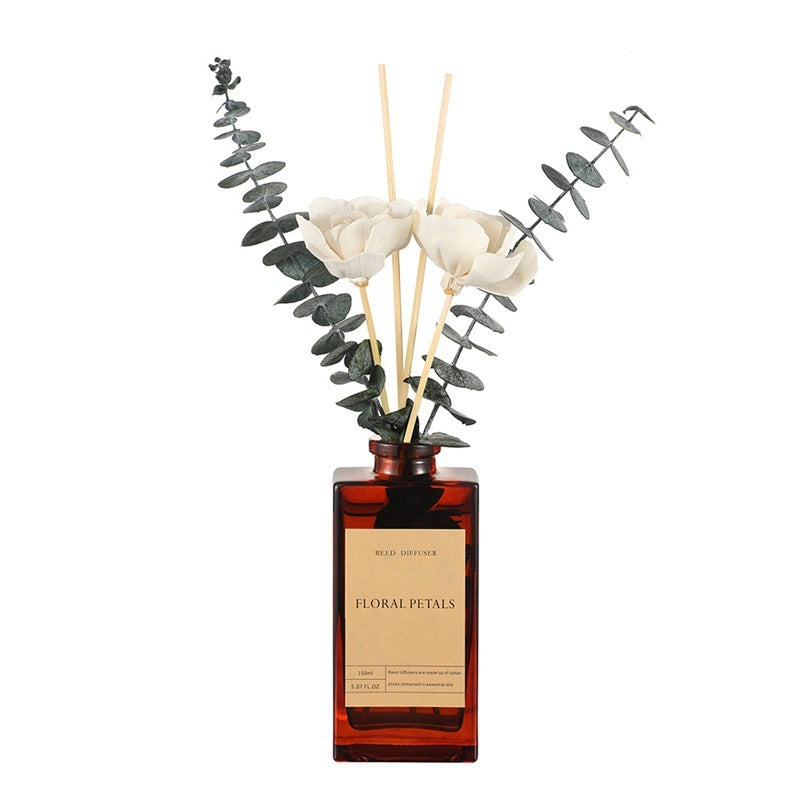 Vintage Reed Diffuser — Natural Fragrance with Floral Beauty
