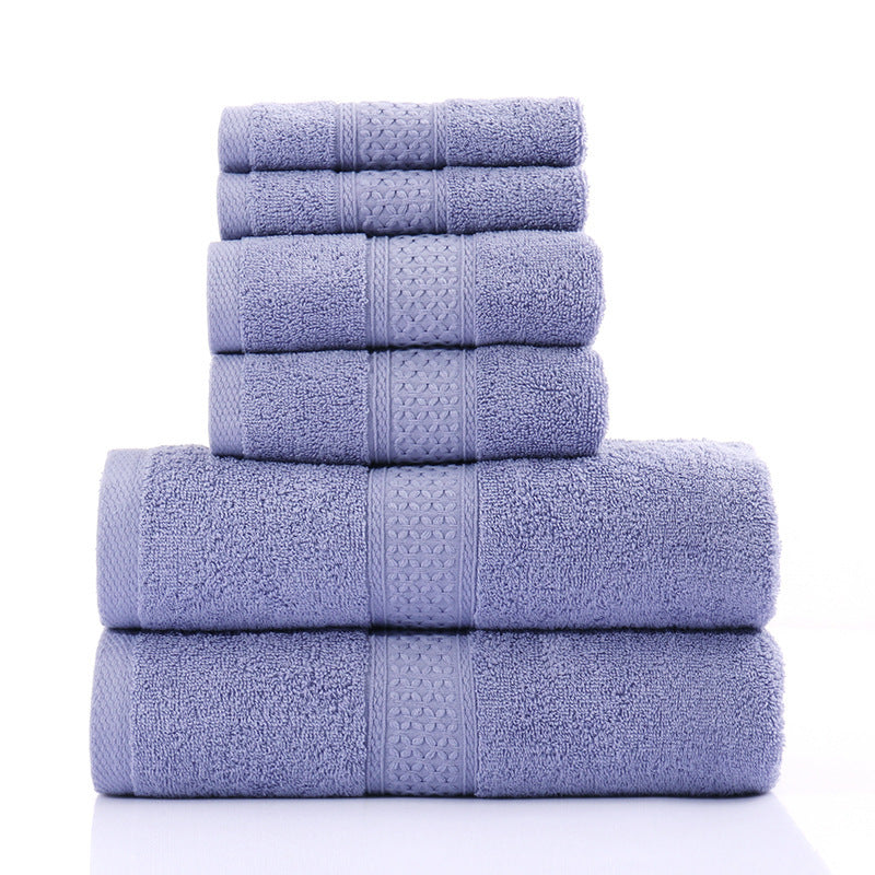 Cotton Bath Towel Set — Gentle Warmth for Daily Indulgence