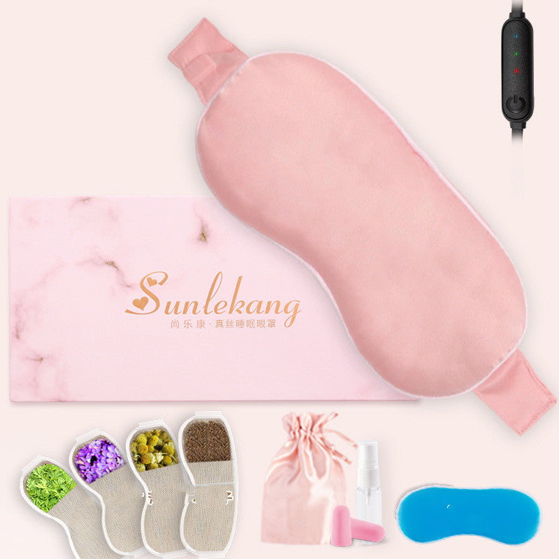 Hot Compress Eye Mask — Cozy Relief and Deep Relaxation