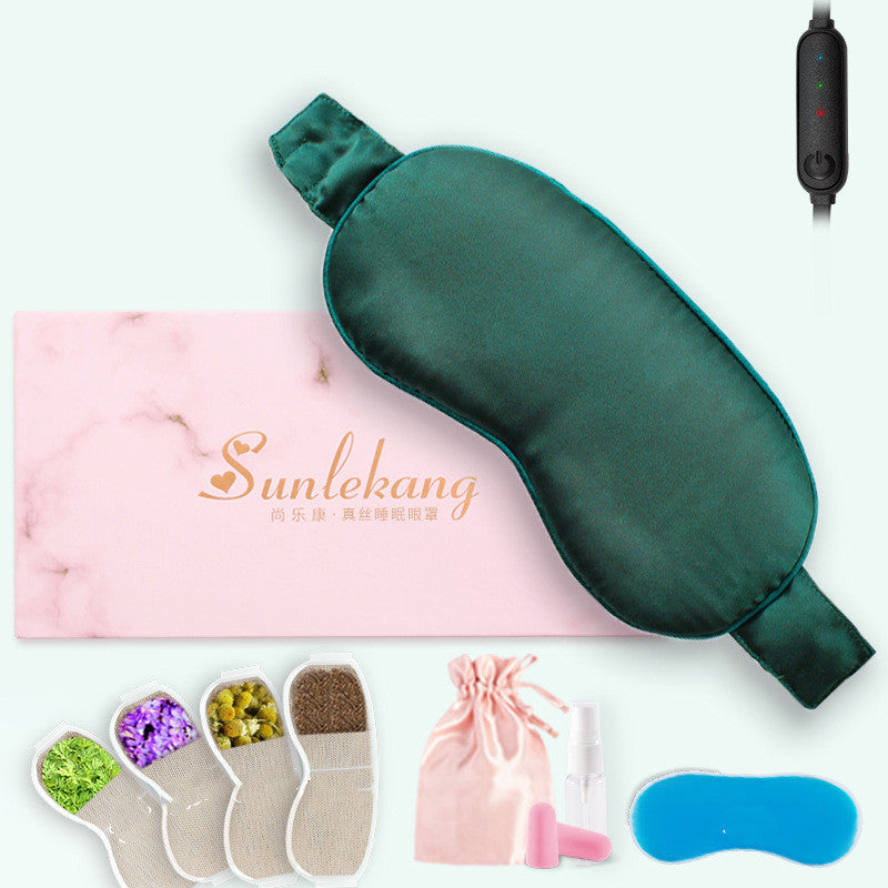 Hot Compress Eye Mask — Cozy Relief and Deep Relaxation