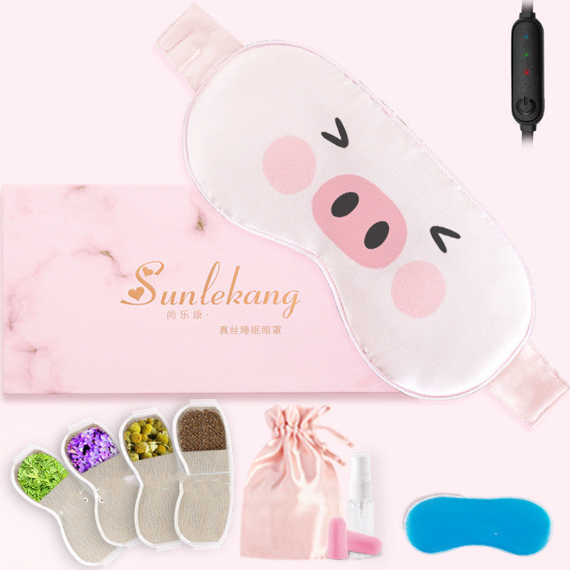 Hot Compress Eye Mask — Cozy Relief and Deep Relaxation