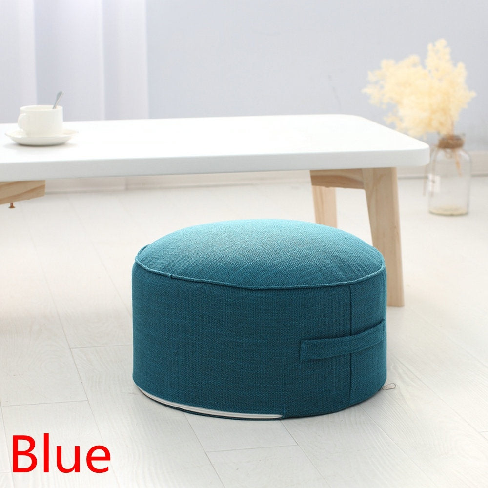 Fabric Pouf Seat — Soft Style for Living Spaces