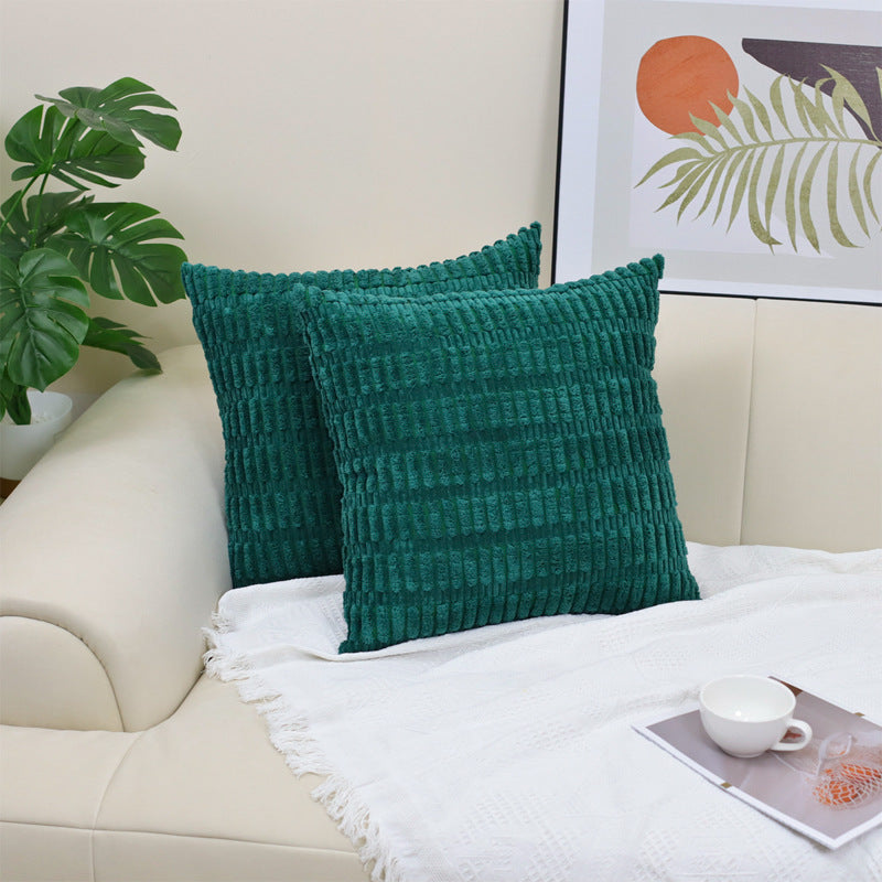Cozy Corduroy Striped Pillow Covers for Warm Living