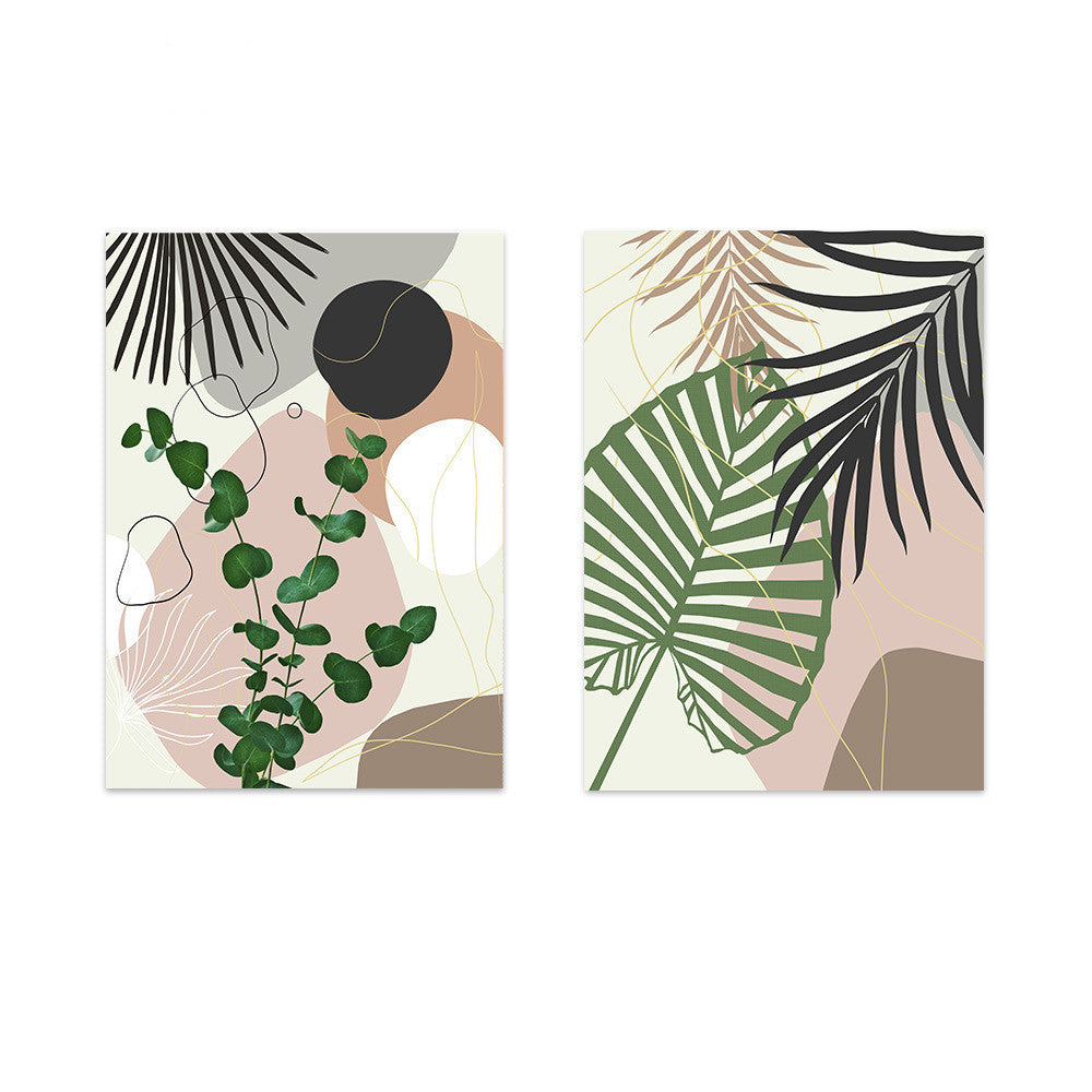 Modern Greenery Canvas Prints — Nature’s Calm Indoors