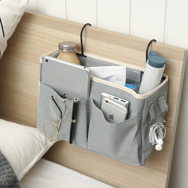 Bedside Hanging Basket — Cozy Storage for Small Spaces